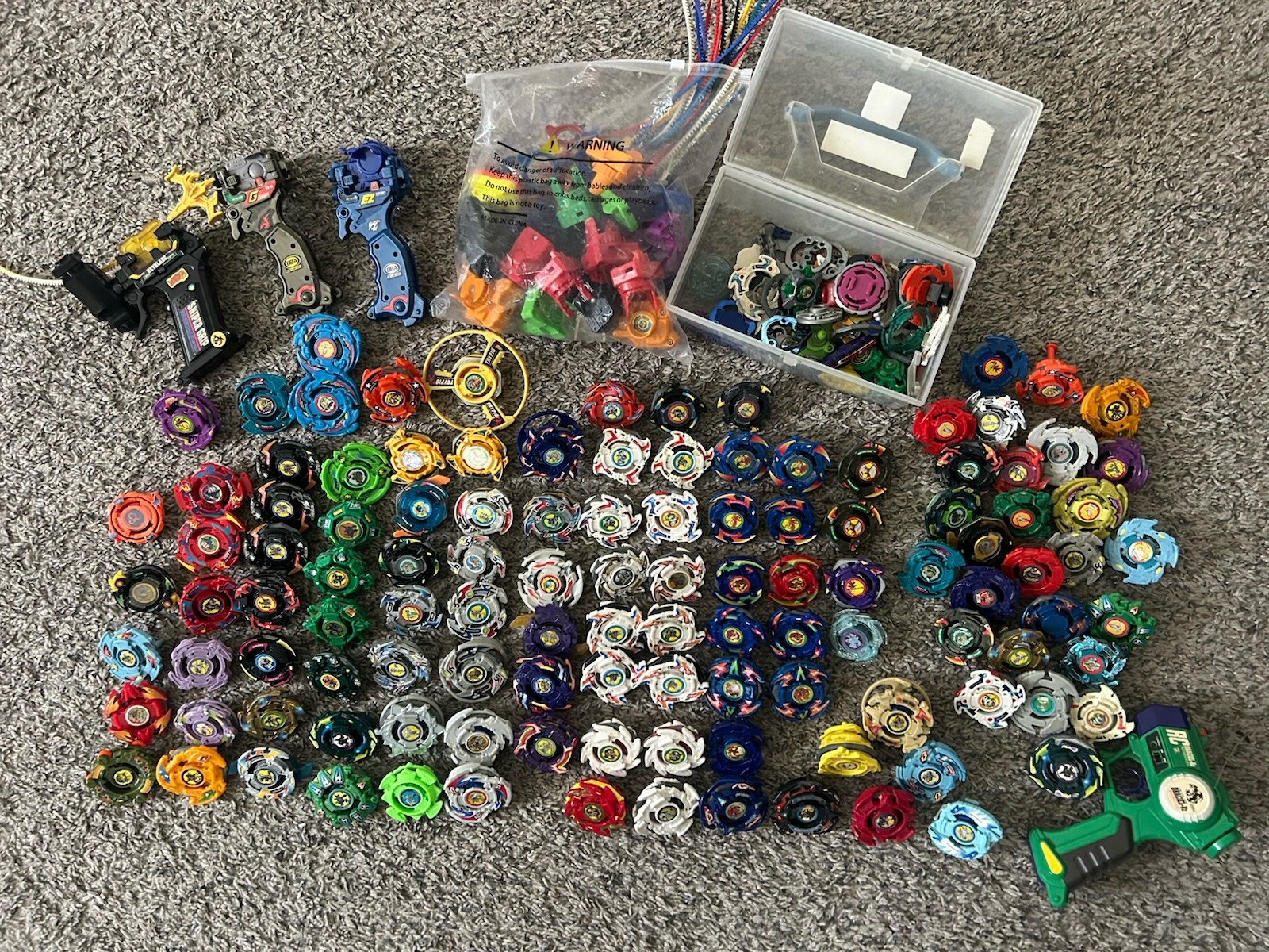 Old School Plastic Beyblade Collection Old School Plastic Beyblade Collection