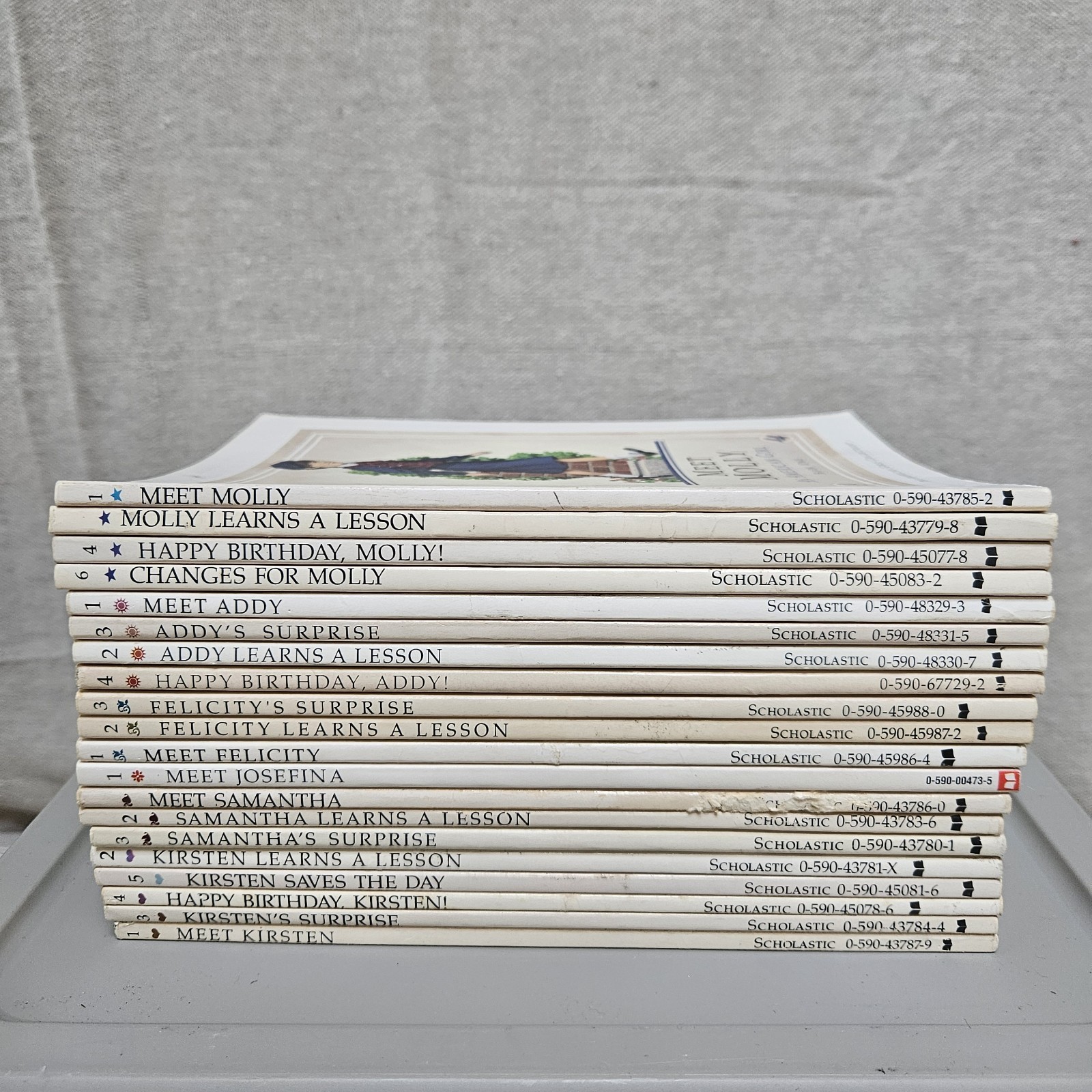 VTG Original PLEASANT COMPANY American Girl Books Mixed Lot of 20 SCHOLASTIC Ed. VTG Original PLEASANT COMPANY American Girl Books Mixed Lot of 20 SCHOLASTIC Ed.