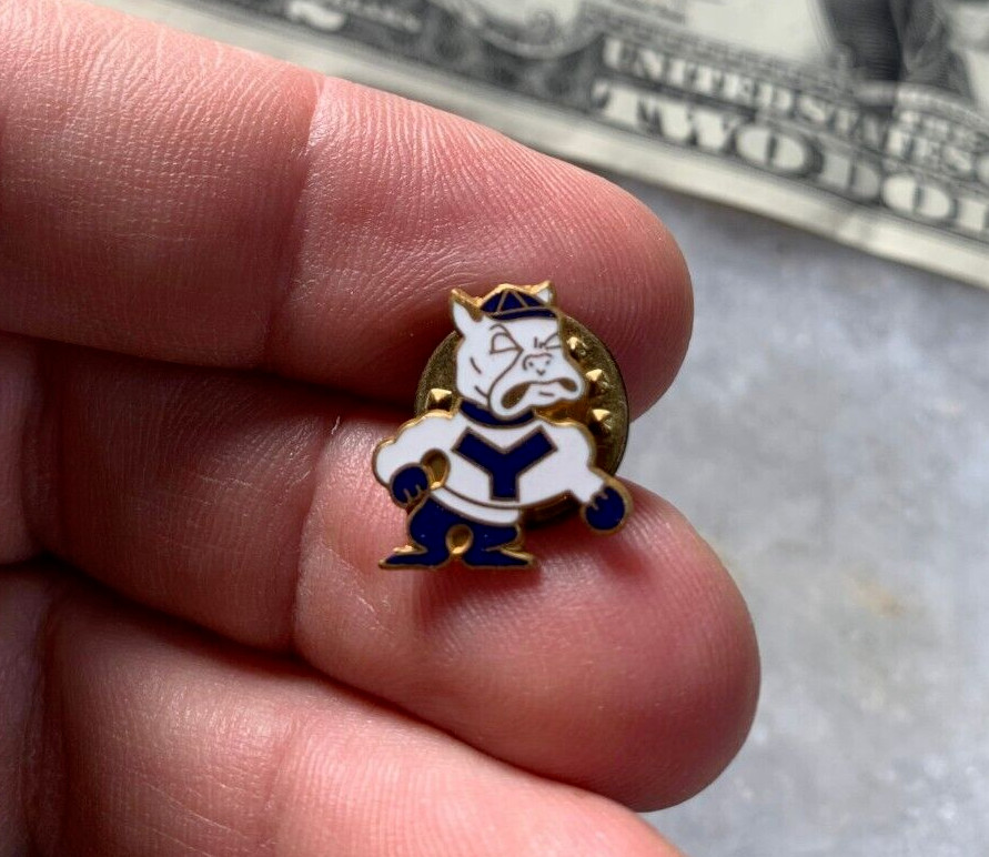 RARE: Vintage YALE University Bulldog Enamel Pin Brooch Badge Medal Pinback RARE: Vintage YALE University Bulldog Enamel Pin Brooch Badge Medal Pinback