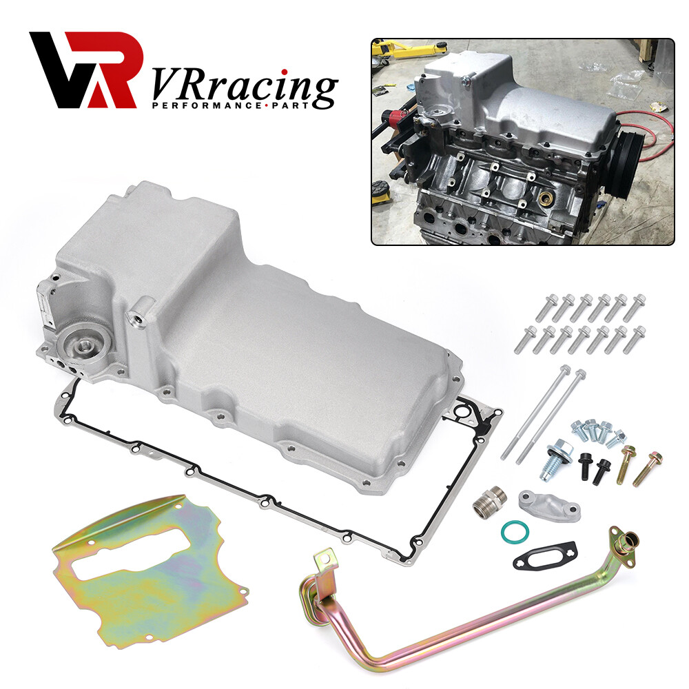 LS Conversion Swap Oil Pan Low Profile Retrofit Kit for LS1 LS2 LS3 5.3 6.0