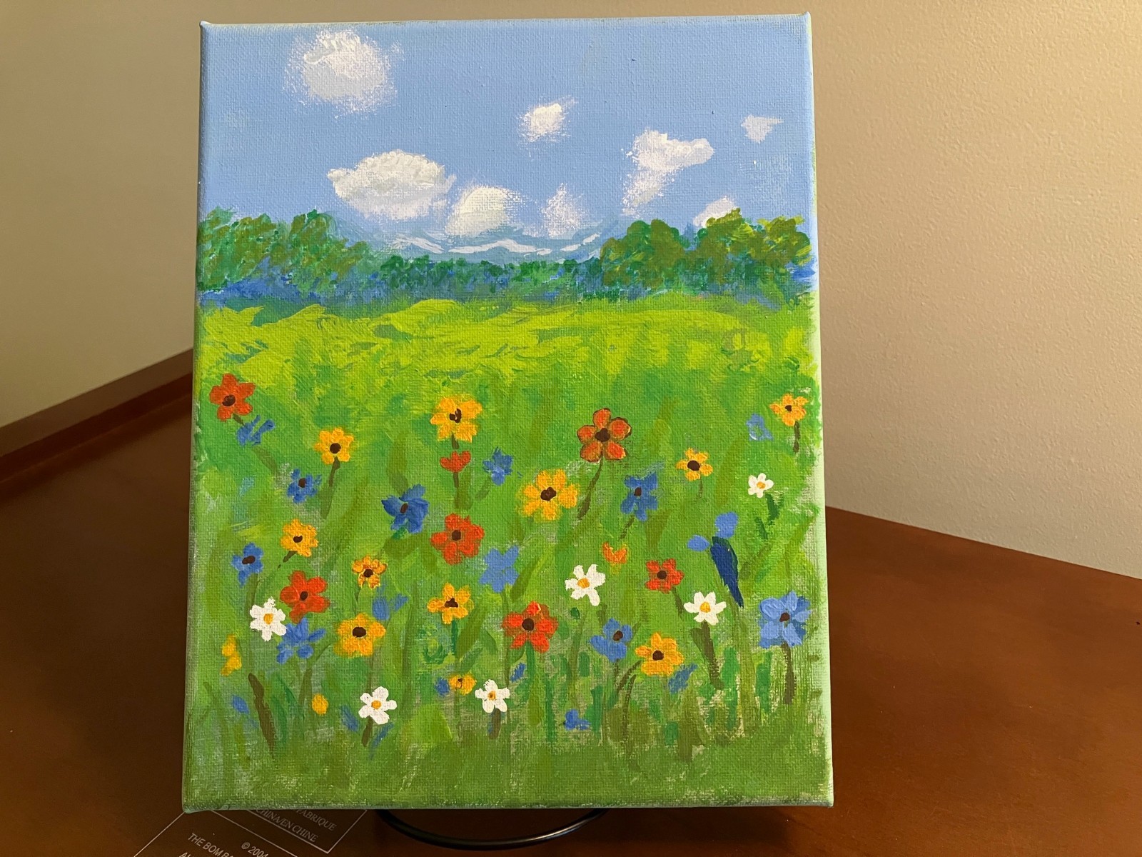 8x10 Acrylic Painting Specialist Flowers Of Your Imagination \ 8x10 Acrylic Painting Specialist Flowers Of Your Imagination \