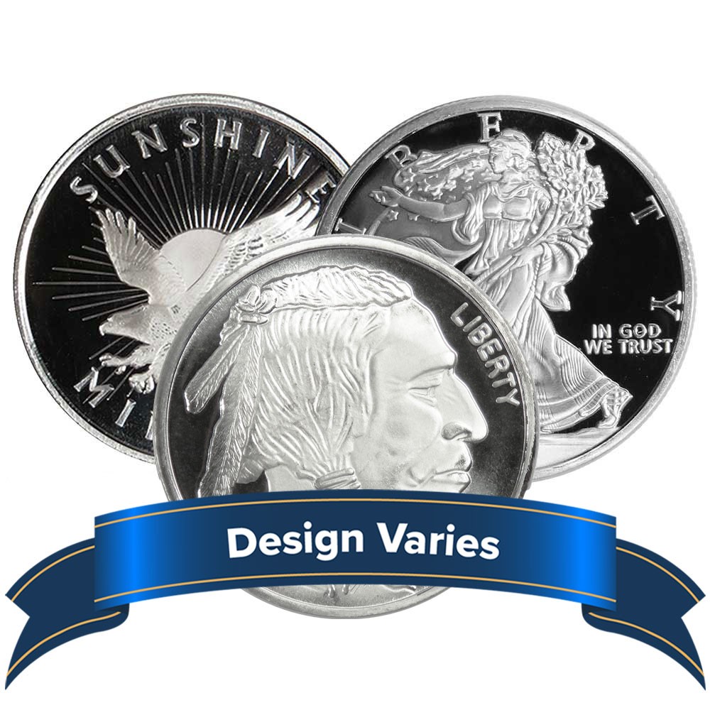 Generic 1/2 oz Silver Rounds .999 Fine Generic 1/2 oz Silver Rounds .999 Fine