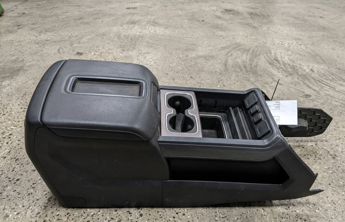2014-2015 Chevy Silverado 1500 Front Center Floor Console w/o Entertainment Blk
