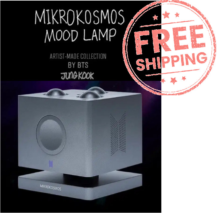 Official BTS JUNGKOOK Mikrokosmos Mood Lamp Bluetooth Speaker Official BTS JUNGKOOK Mikrokosmos Mood Lamp Bluetooth Speaker