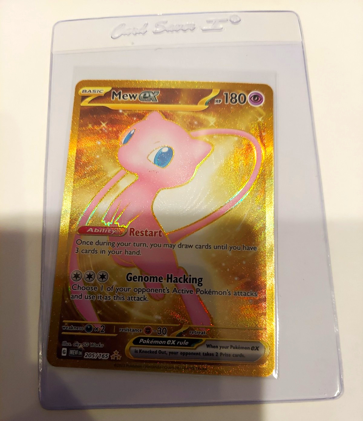 The Pokémon Company Mew ex Sv: Scarlet & Violet 151 Full Art Holo Hyper Rare EN The Pokémon Company Mew ex Sv: Scarlet & Violet 151 Full Art Holo Hyper Rare EN