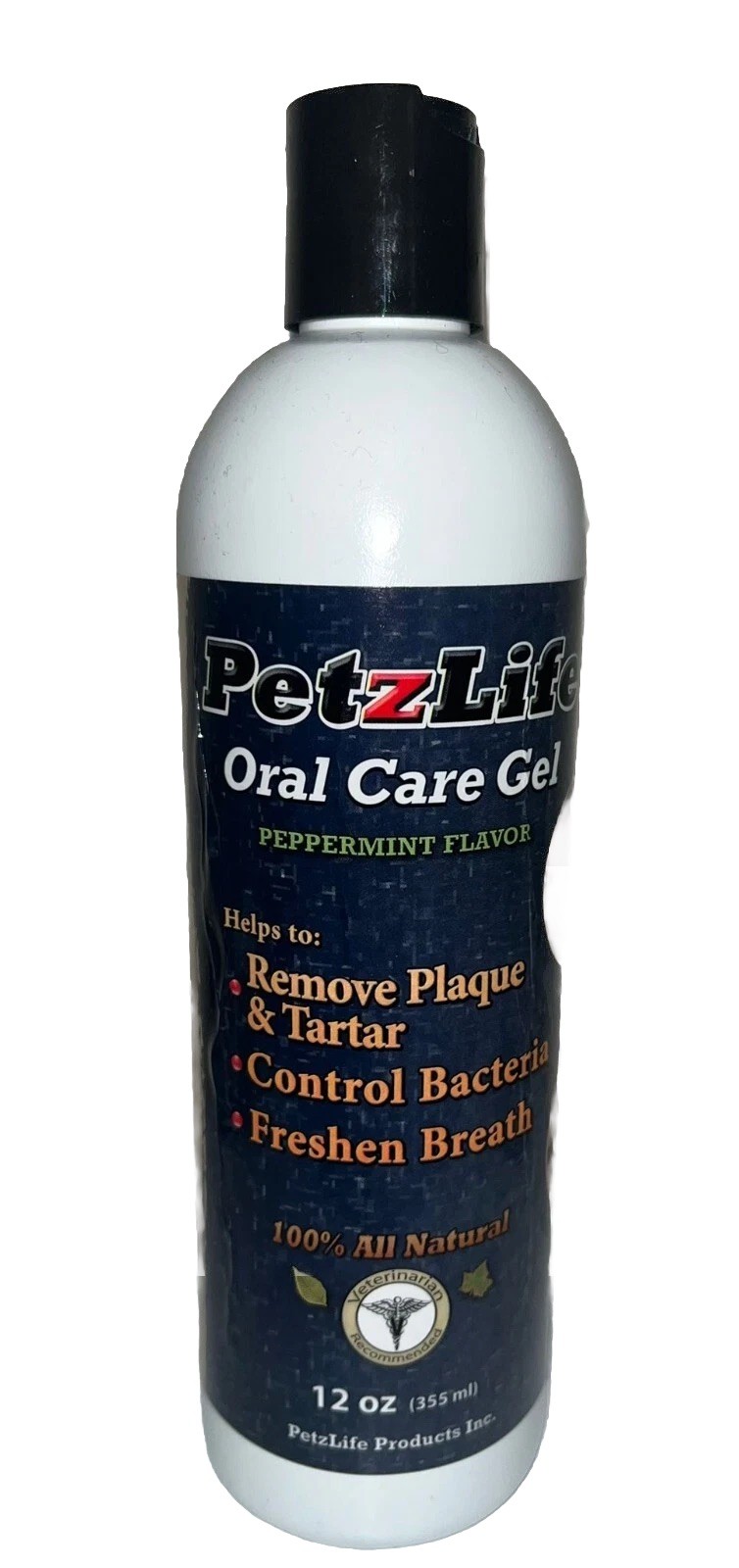 Petzlife Large Oral Care Gel Original Peppermint Flavour 12oz Or 341 ml Petzlife Large Oral Care Gel Original Peppermint Flavour 12oz Or 341 ml