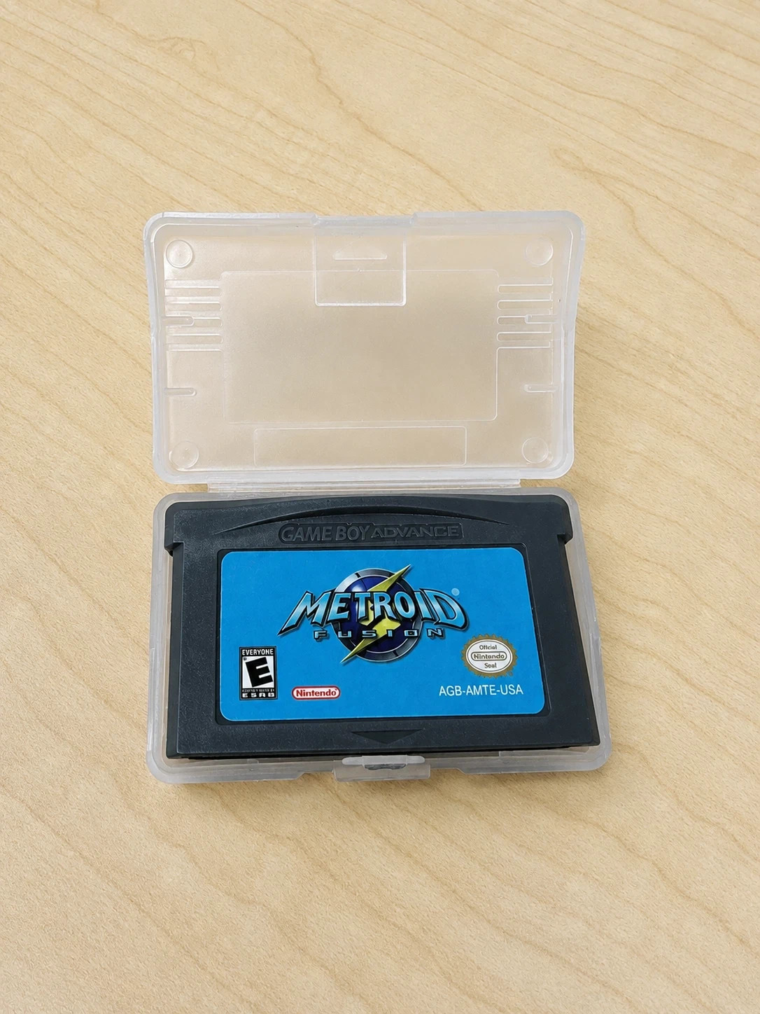 Metroid Zero Mission & Metroid Fusion - Game Boy Advance GBA Cart