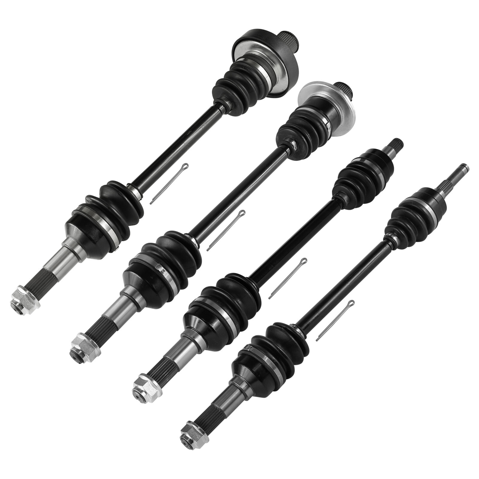Front Rear LH RH Axles for Yamaha Rhino 660 YXR660F 06-07 / 450 YXR450F 06-09