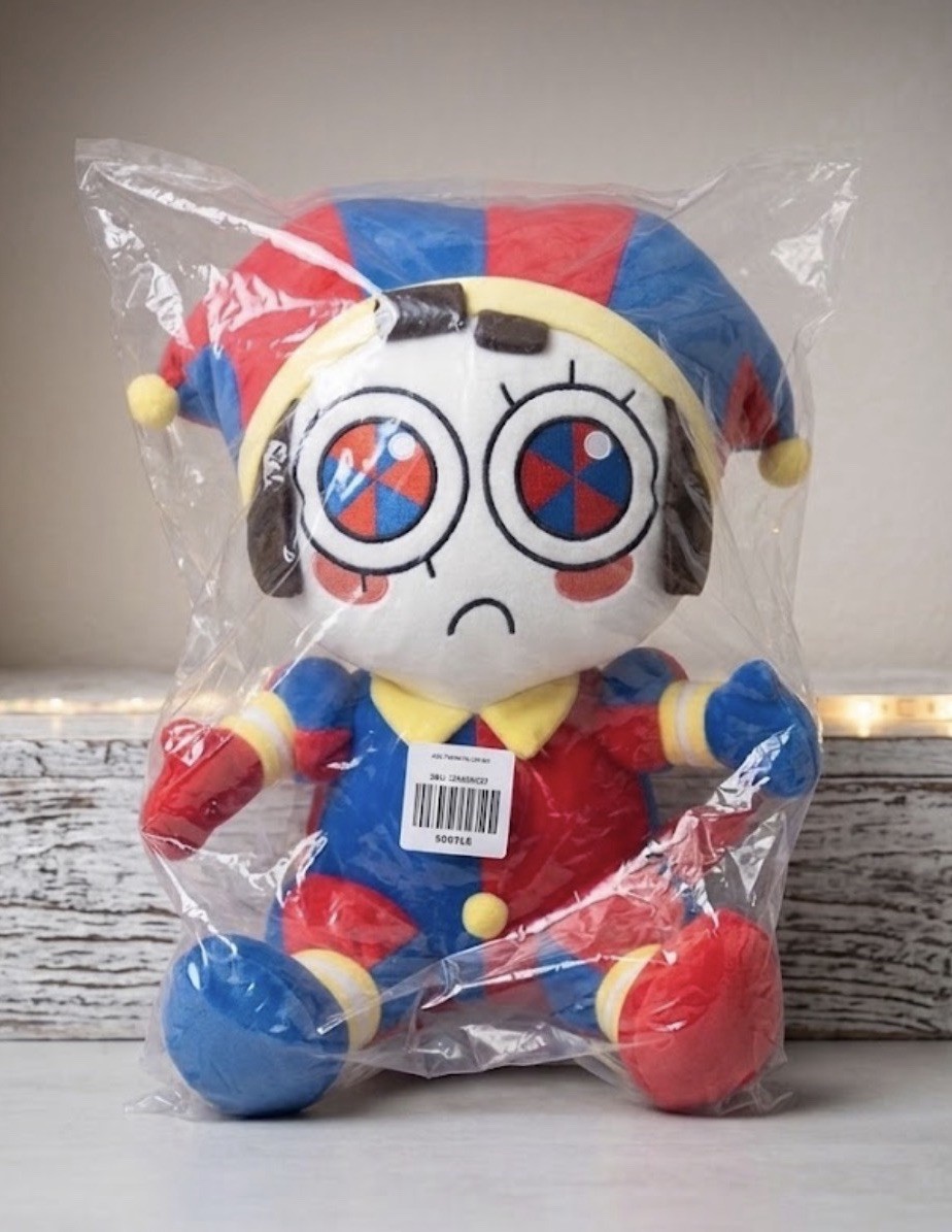 The Amazing Digital Circus Pomni Backpack Plush TADC New With Tags Hot Topic