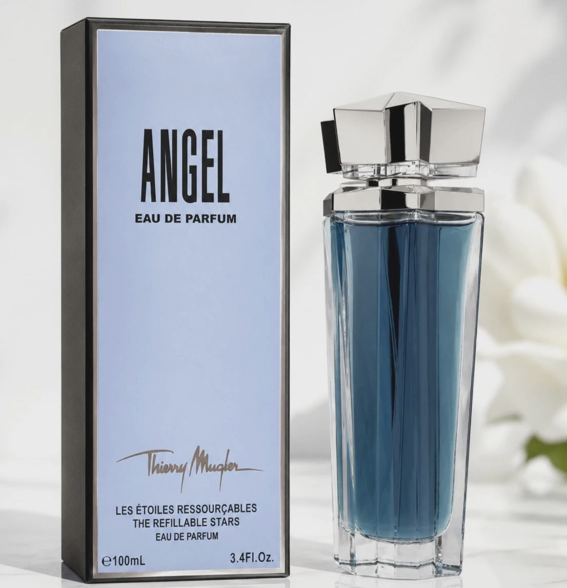 Angel by Thierry Mugler Eau De Parfum Refillable Spray 3.4 oz for Women
