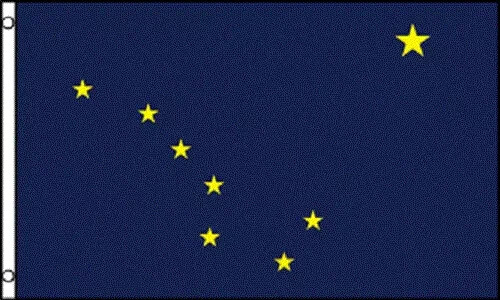 ALASKA STATE FLAG new superior quality 3x5ft size fade resist flag us seller