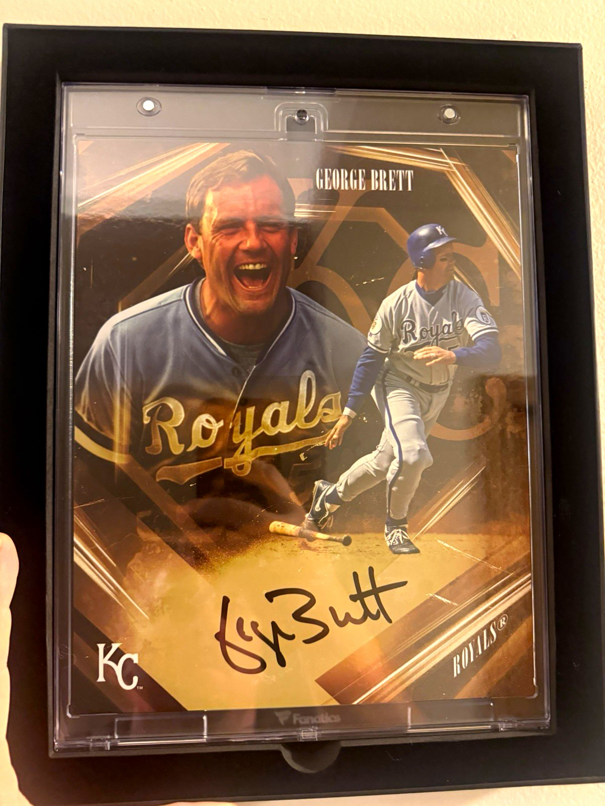2026 Fanatics Emanate George Brett Royals On Card Auto 08/50 Fanatics Auth 2026 Fanatics Emanate George Brett Royals On Card Auto 08/50 Fanatics Auth