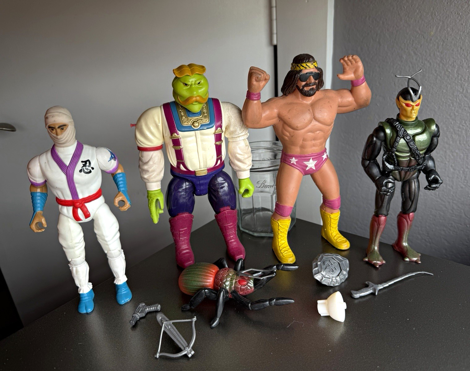 Vintage 1980s action figure lot Coleco Rambo WWF Sectaurs Bravestarr LJN Mattel Vintage 1980s action figure lot Coleco Rambo WWF Sectaurs Bravestarr LJN Mattel