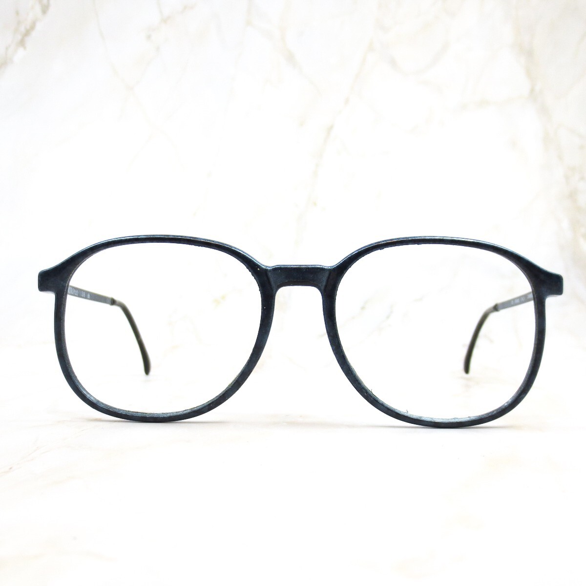 Luxottica 316 Eyeglasses Frame Women\'s Navy Blue Full Rim Aviator 53-17-135 Luxottica 316 Eyeglasses Frame Women\'s Navy Blue Full Rim Aviator 53-17-135
