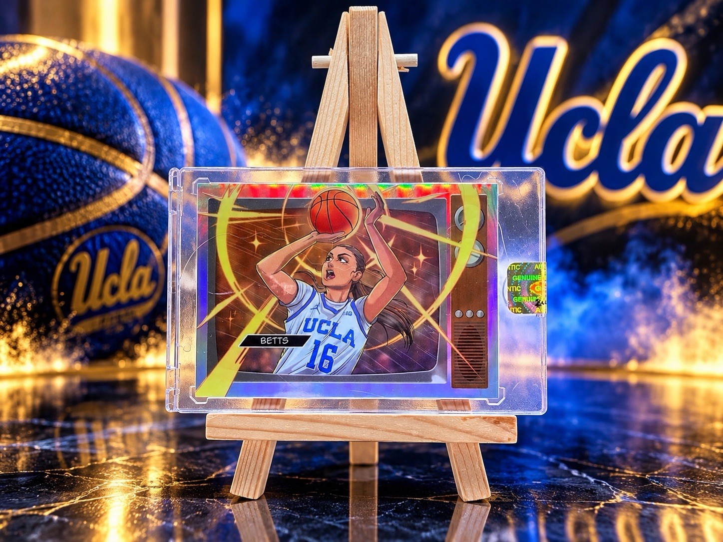 2025-26 Topps Bowman Chrome Sienna Betts Anime Case Hit UCLA Bruins SSP #NIL-A4
