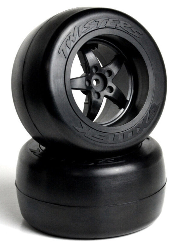 Exotek Twister Pro Drag Rear Belted Tire & Wheel Set W/ Foam Inserts 2155