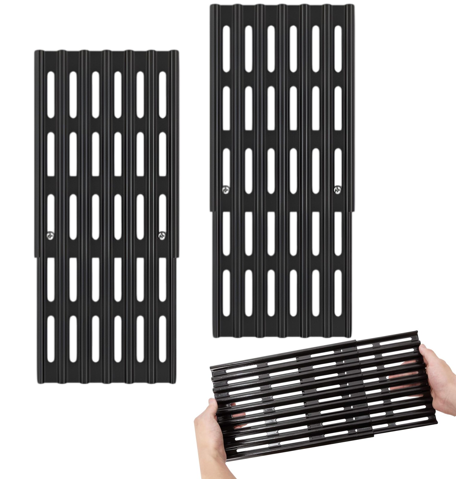 Outdoor Bazaar 2-Pack Adjustable Cooking Grates 6\ Outdoor Bazaar 2-Pack Adjustable Cooking Grates 6\