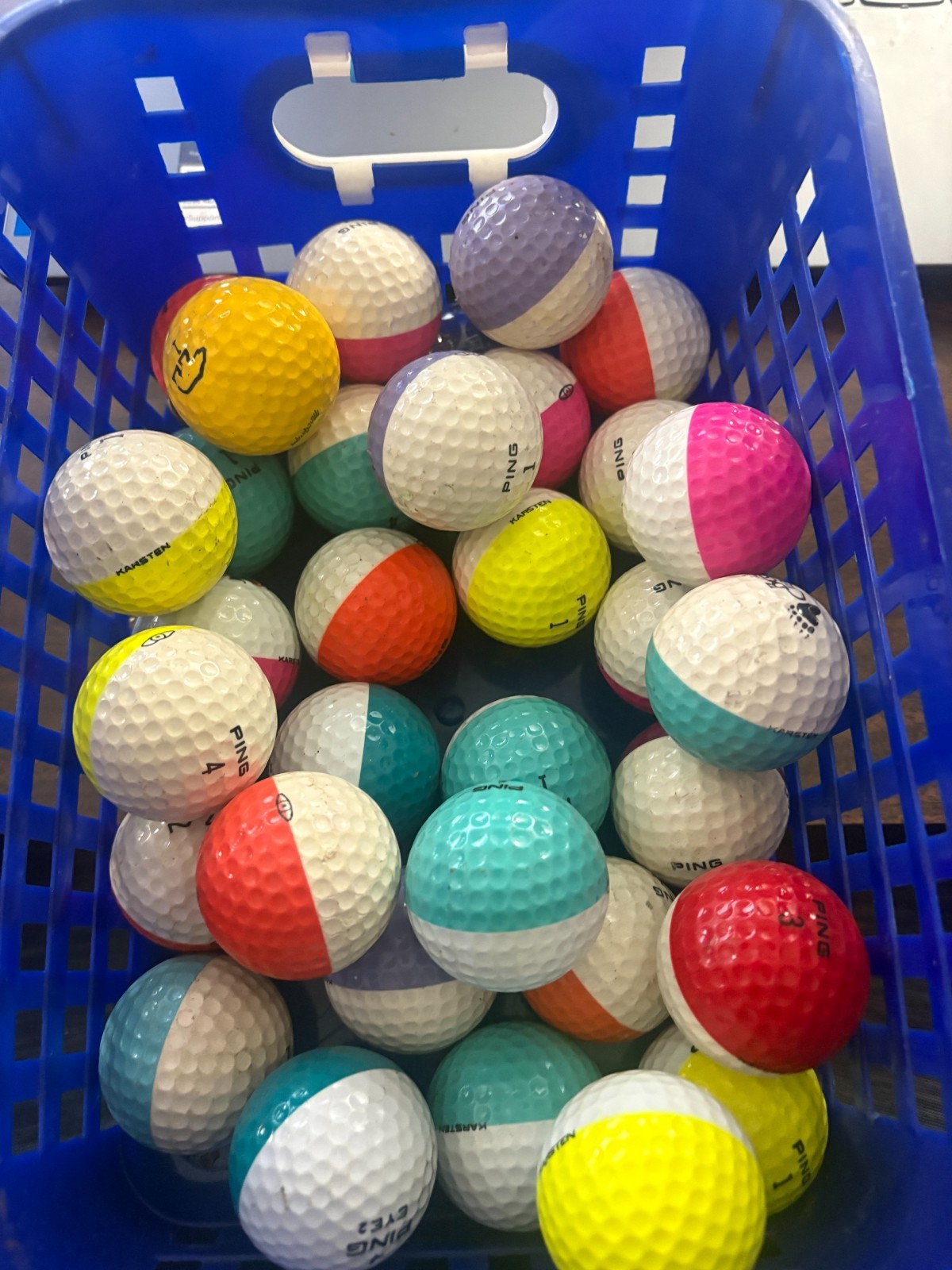 31 ping duo color golf ball