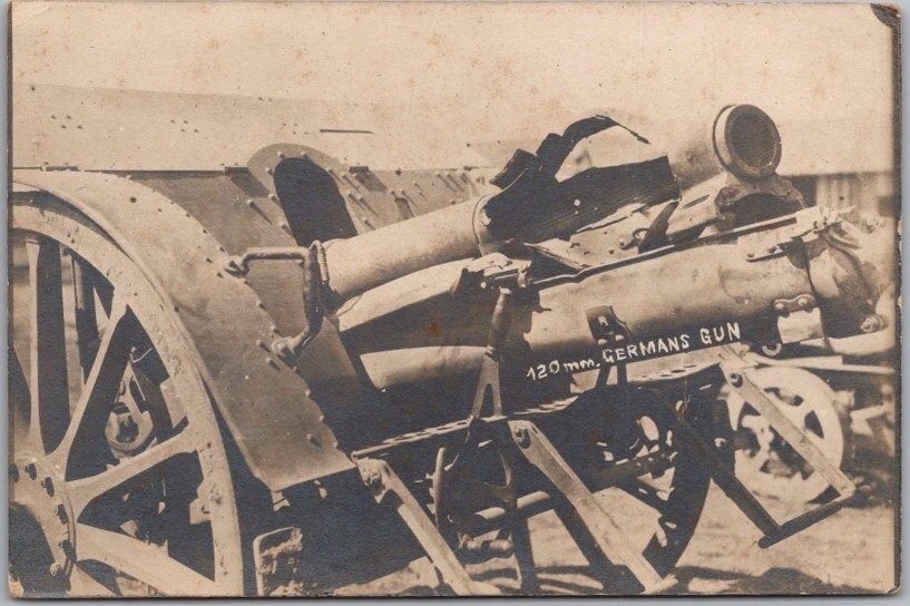 c1910s WWI German Military RPPC Real Photo Postcard 