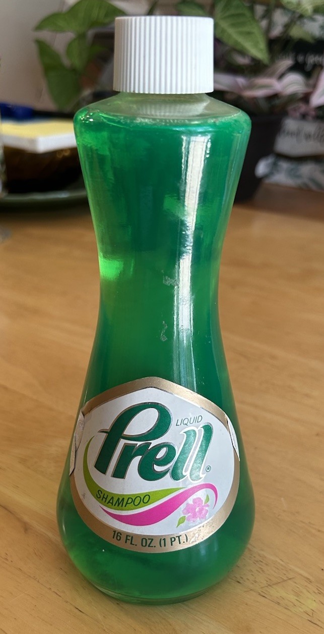 RARE Unused HTF Vintage PRELL Shampoo Original New In Glass Bottle 16 Ounces RARE Unused HTF Vintage PRELL Shampoo Original New In Glass Bottle 16 Ounces