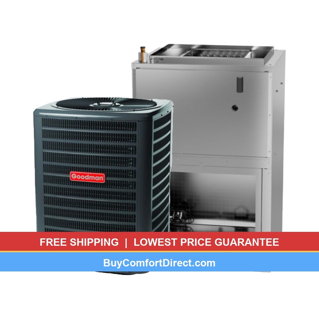 Goodman 2.5 Ton 13.4 SEER2 AC System w/ Air Handler Wall-Mount 10kW GLXS3BN3010