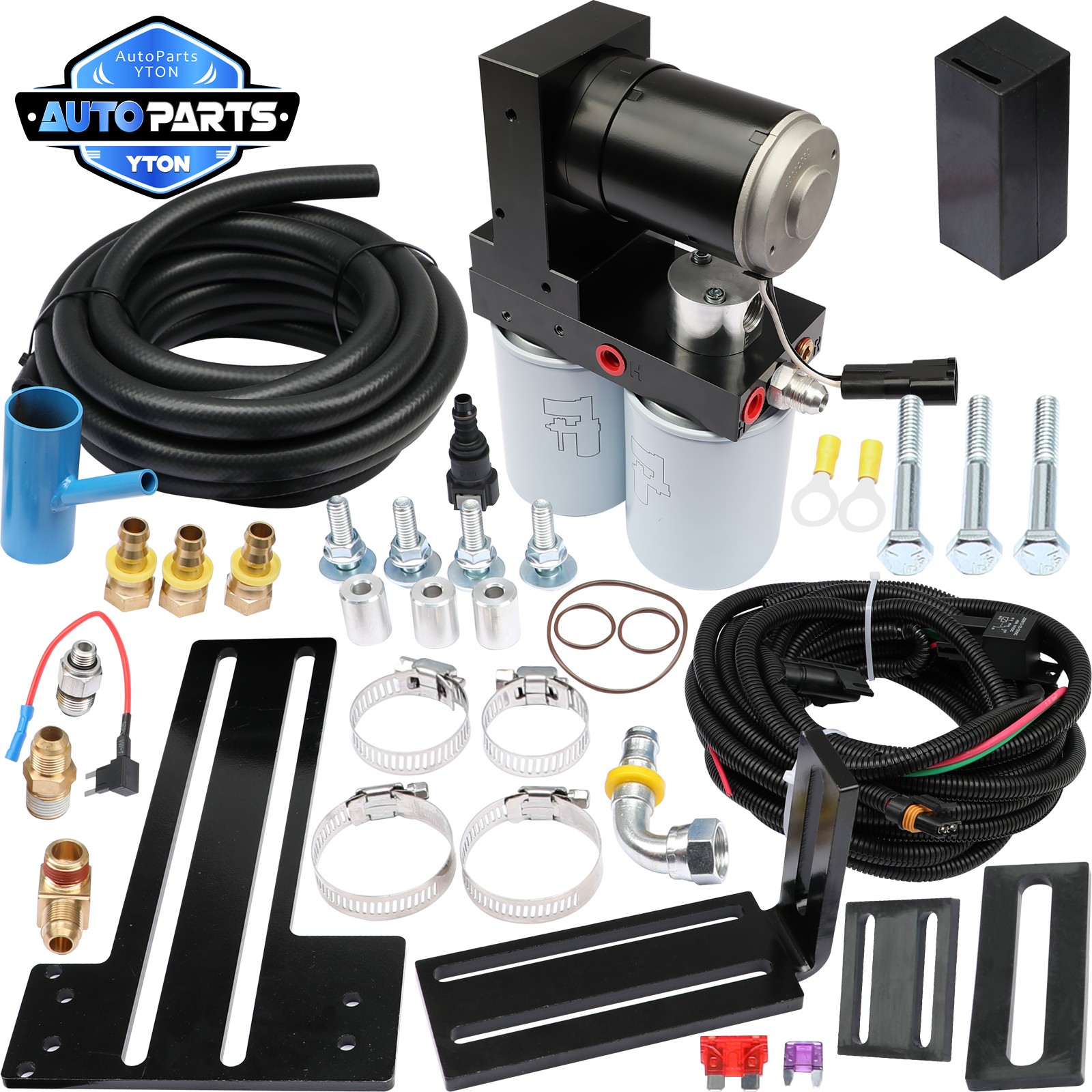 US Titanium Signature Series 165GPH Fuel System for 98.5-04.5 5.9L TS D08 165G
