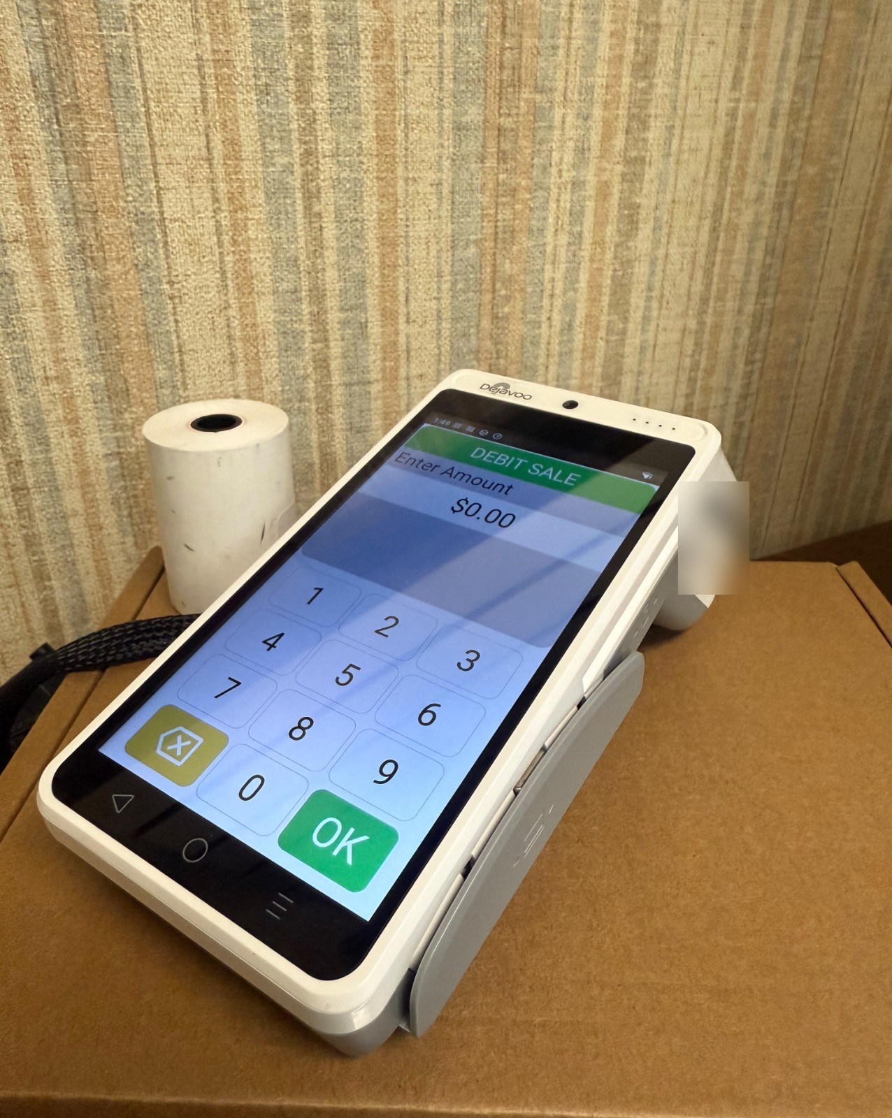 Dejavoo QD4 Smart Terminal + Processing 0% Fees Dual Pricing Tap Chip Swipe