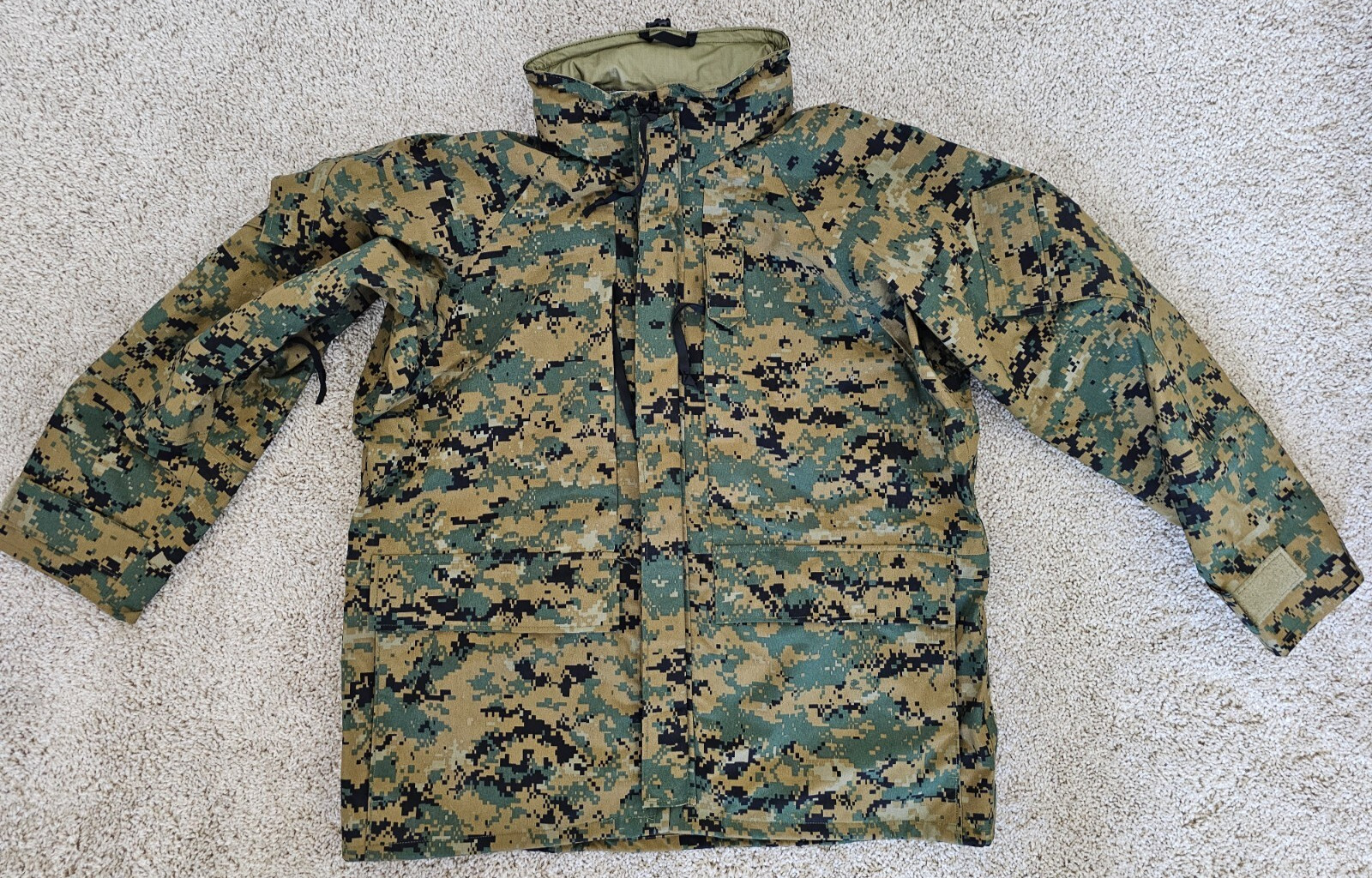 *New* USMC Woodland MARPAT Parka Jacket – Gore-Tex – Large Regular - No Tags