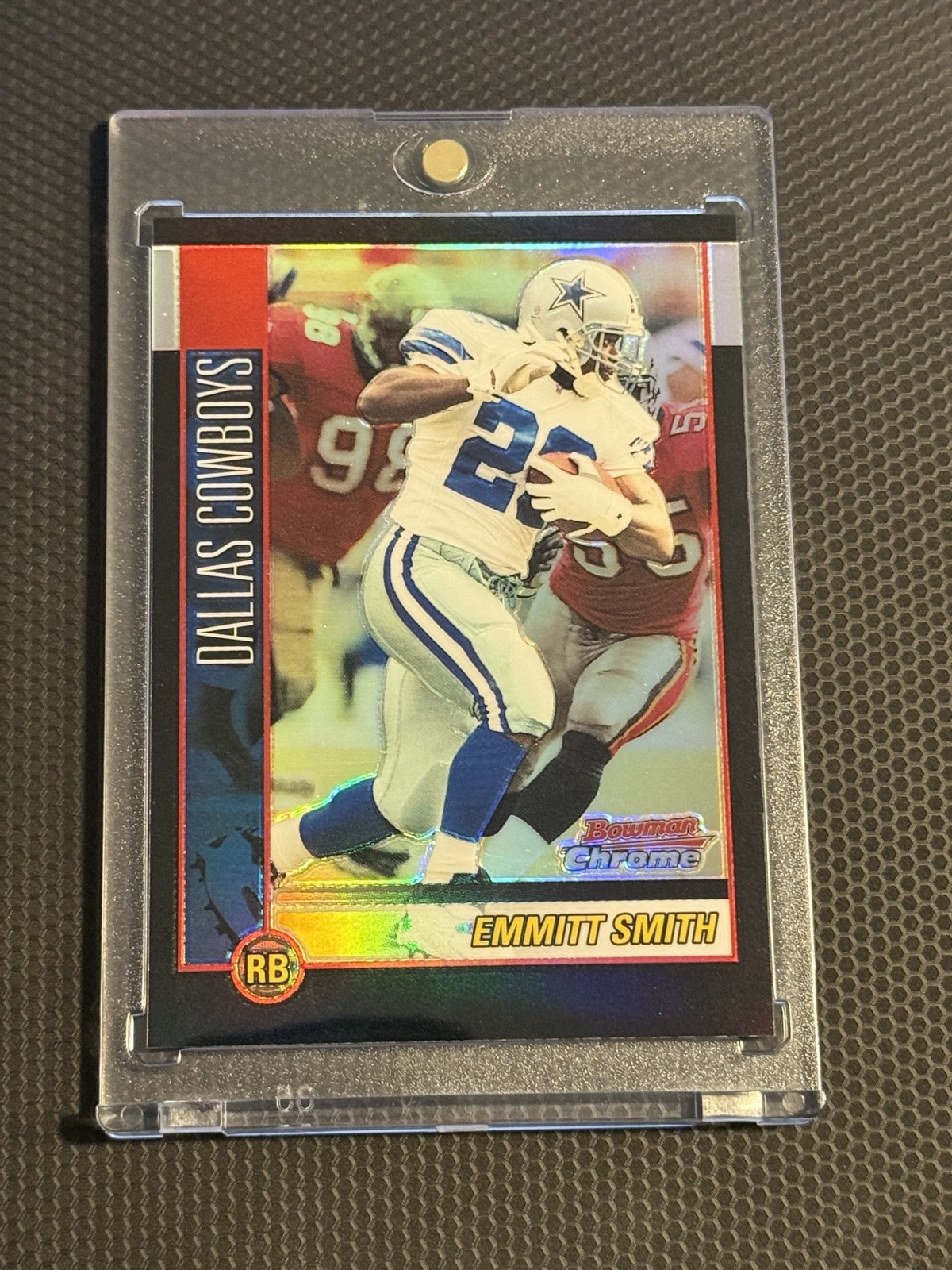 2002 Bowman Chrome - Emmitt Smith #1 Refractor /500 2002 Bowman Chrome - Emmitt Smith #1 Refractor /500