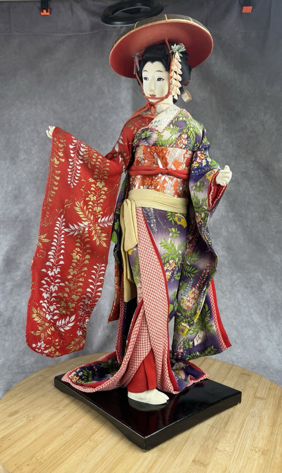 Vintage Japanese Fuji Doll Kimono Geisha Maiko Traditional Folk Craft Japan 22 Vintage Japanese Fuji Doll Kimono Geisha Maiko Traditional Folk Craft Japan 22