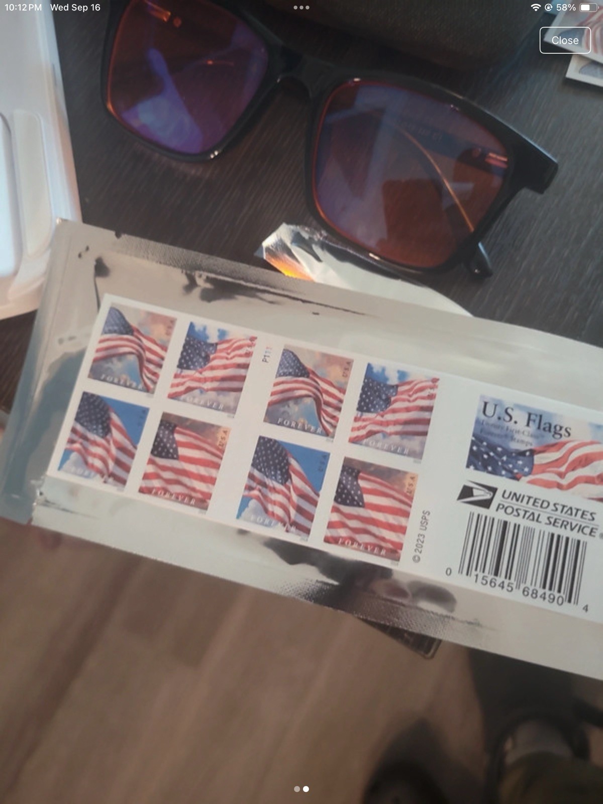2023 USPS U.S. Flags Forever Stamp Sheet Mint Never Hinged (MNH) 20 Count 2023 USPS U.S. Flags Forever Stamp Sheet Mint Never Hinged (MNH) 20 Count