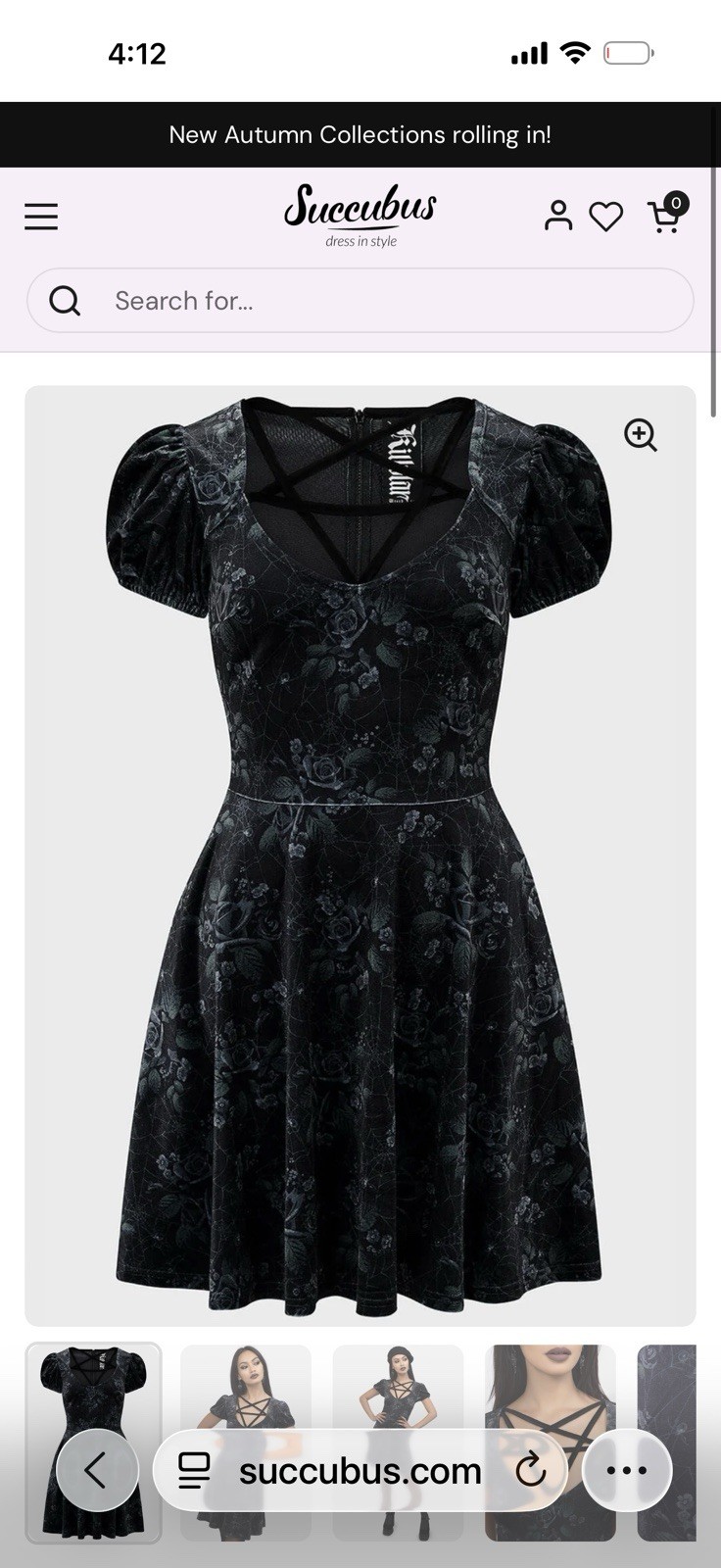 Killstar Moonlit Pentacle Dress Black size LARGE 🍀 Killstar Moonlit Pentacle Dress Black size LARGE 🍀