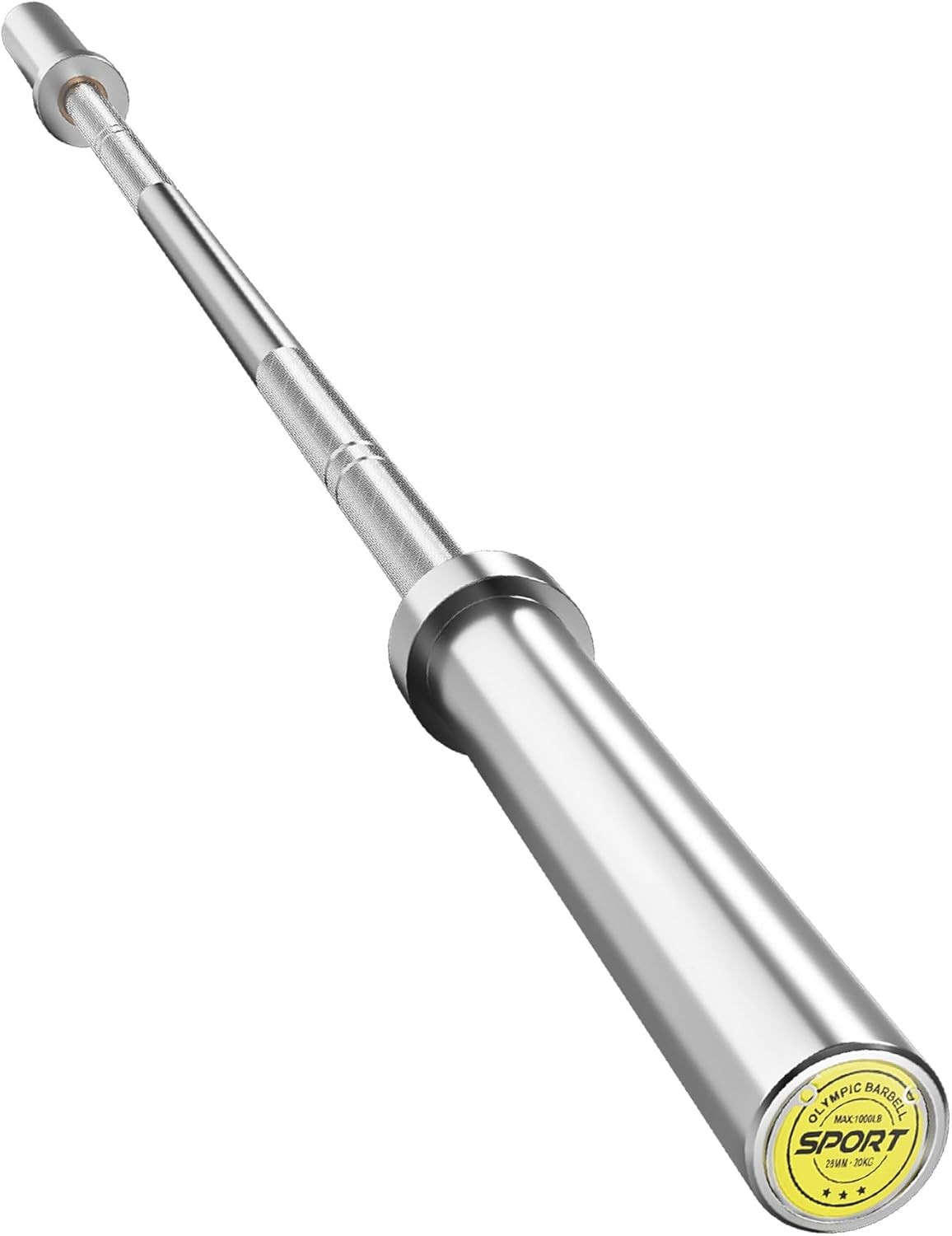 GRAVEE 7FT Olympic Barbell for Weightlifting Lifting 2Inch Strength Training Bar