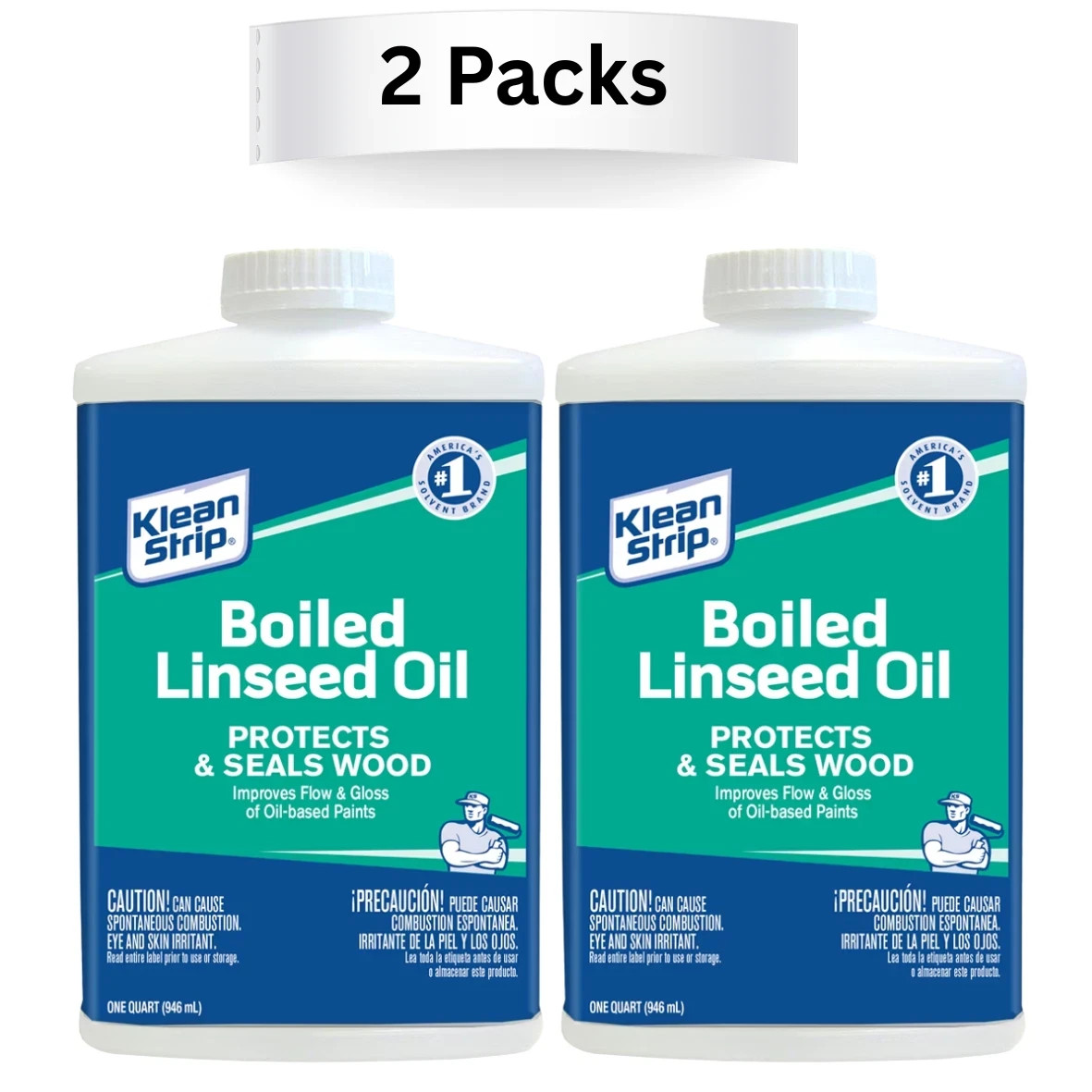 ( 2 PACK ) Klean Strip Boiled Linseed Oil Qt. ( 2 PACK ) Klean Strip Boiled Linseed Oil Qt.