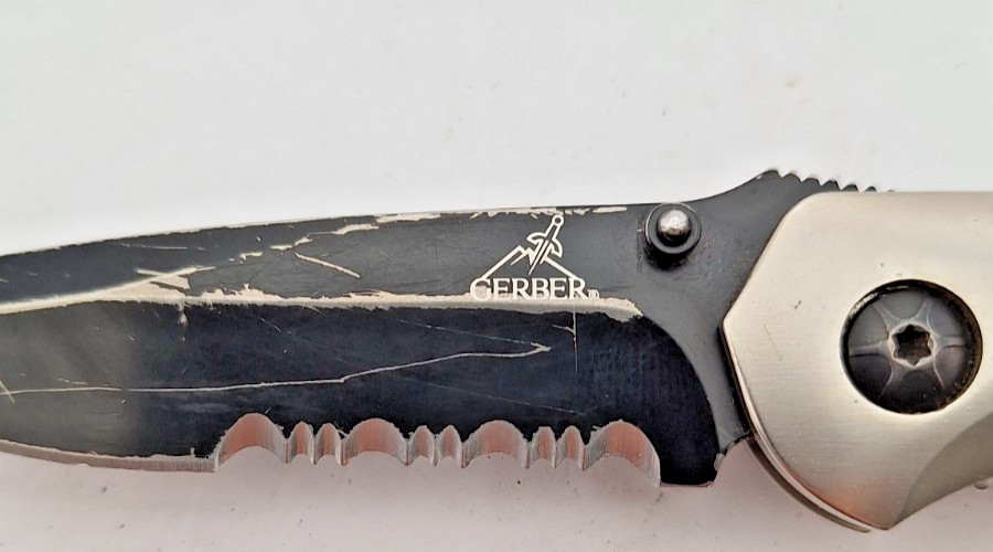 Gerber AR 3.0 Pocket Knife Liner Lock Combo Edge Black Blade