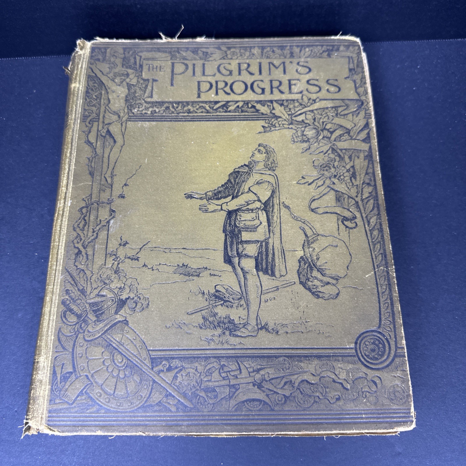 1891 editon of The Pilgrim\'s Progress by John Bunyan 1891 editon of The Pilgrim\'s Progress by John Bunyan