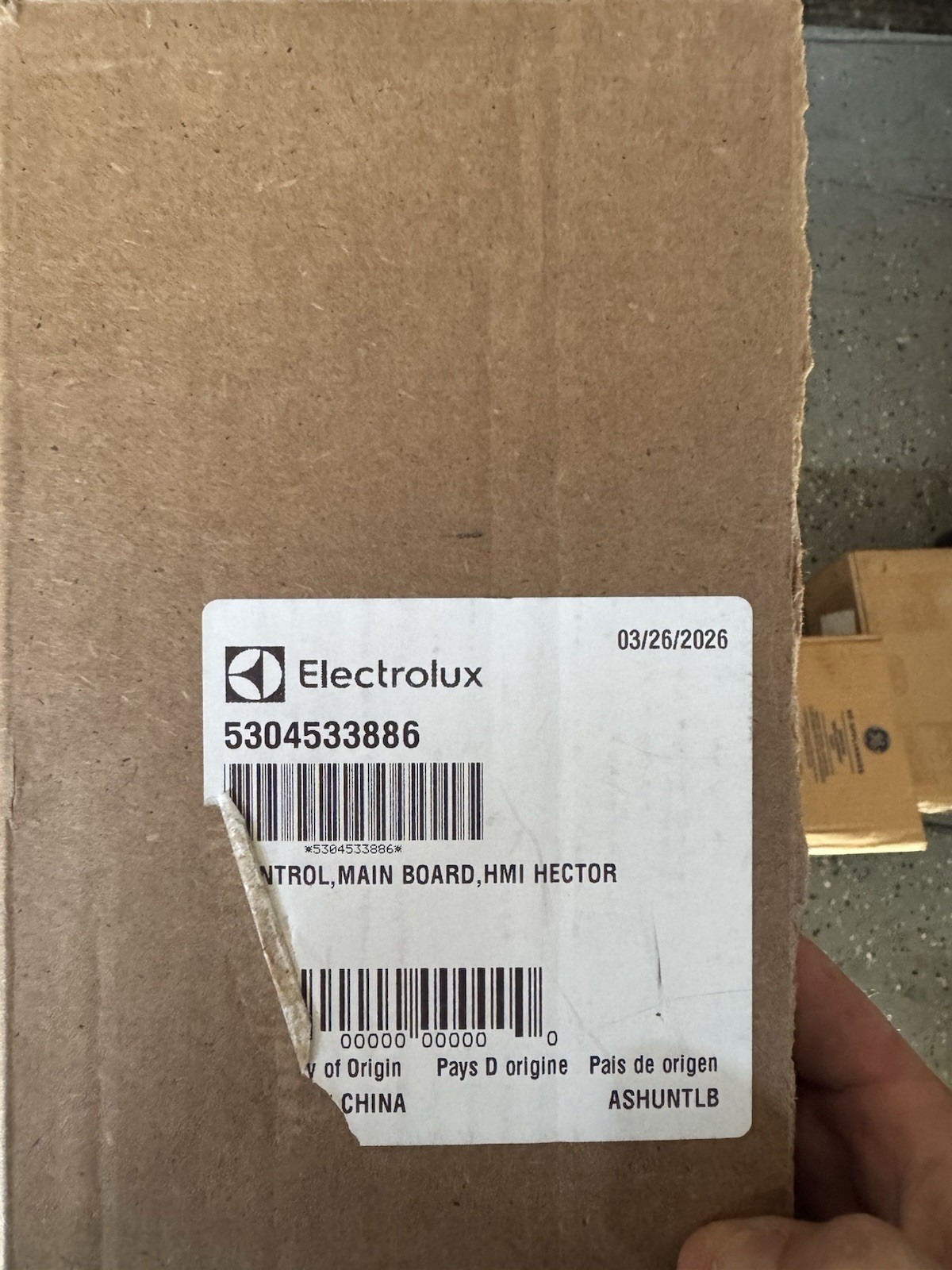 5304533886 Electrolux Frigidaire Range Control Board New OEM 5304533886 Electrolux Frigidaire Range Control Board New OEM
