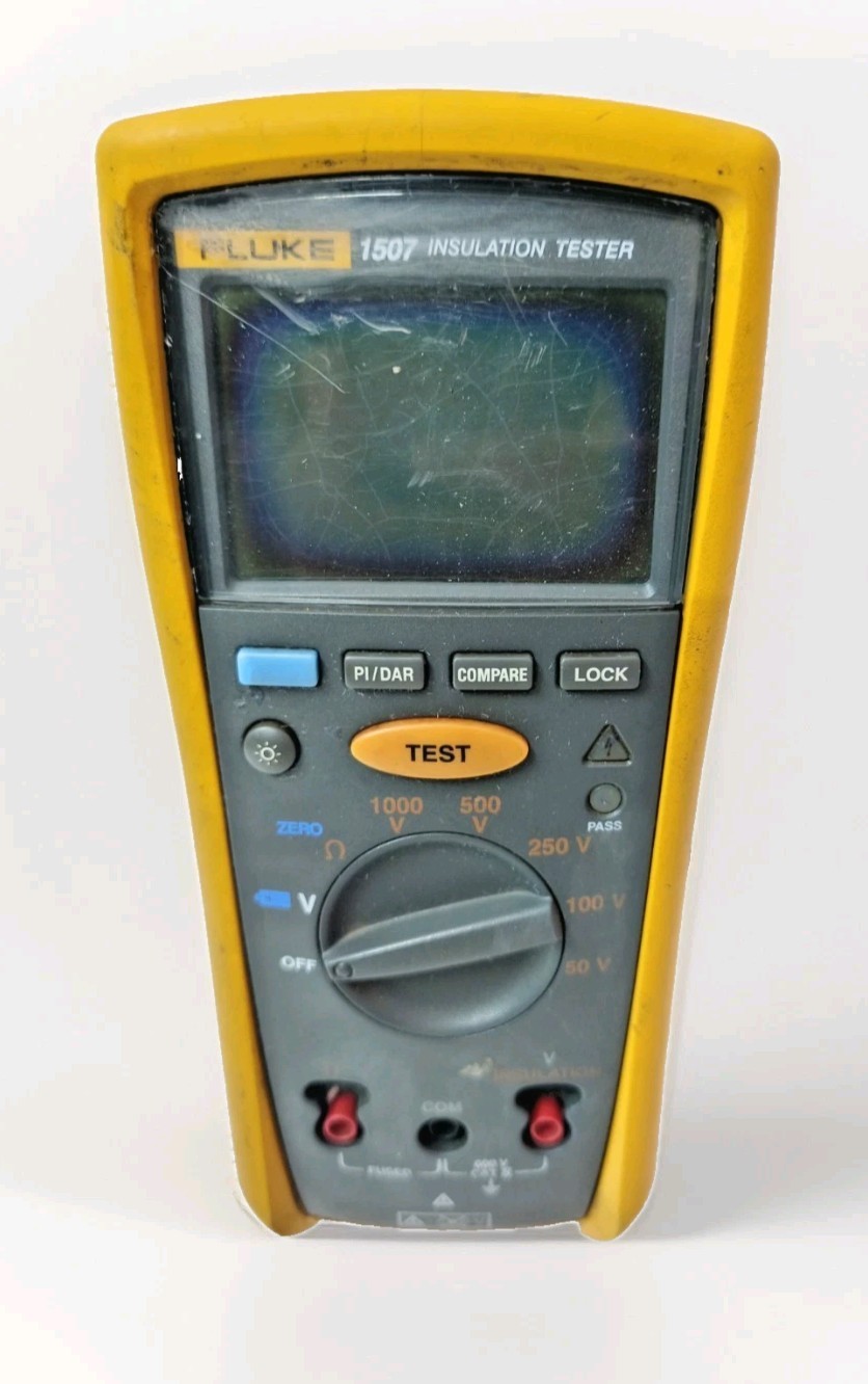 Fluke 1507 Insulation Resistance Meter/Tester For Part Only Fluke 1507 Insulation Resistance Meter/Tester For Part Only