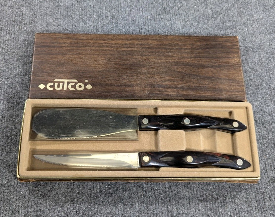 Cutco Box Set #1822 Trimmer 1721 & Spatula 1768