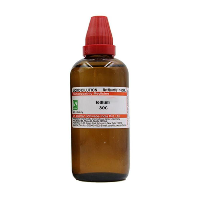 Willmar Schwabe Homeopathic Iodium (Select Potency) 100 ml