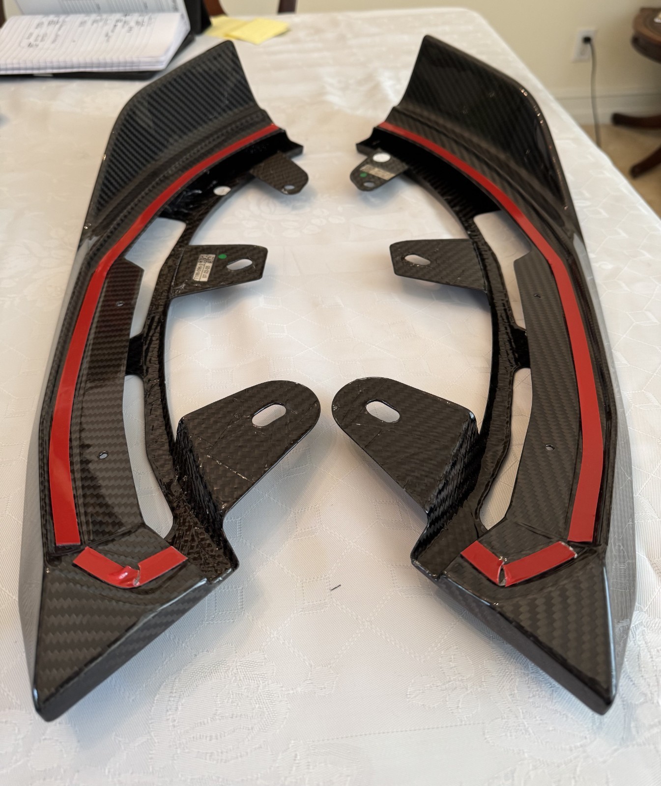 RW Carbon Fiber Side Skirt Winglets PAIR BMW G42 2 Series M240i - BRAND NEW RW Carbon Fiber Side Skirt Winglets PAIR BMW G42 2 Series M240i - BRAND NEW
