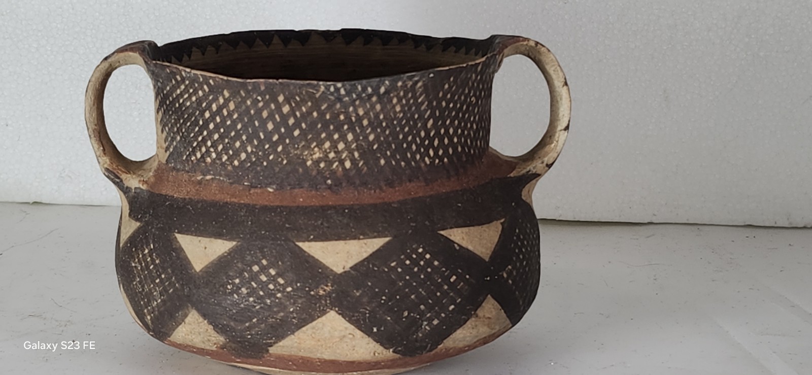 Antique Chinese Neolithic Period III mil. BCE. 13 Cm Antique Chinese Neolithic Period III mil. BCE. 13 Cm