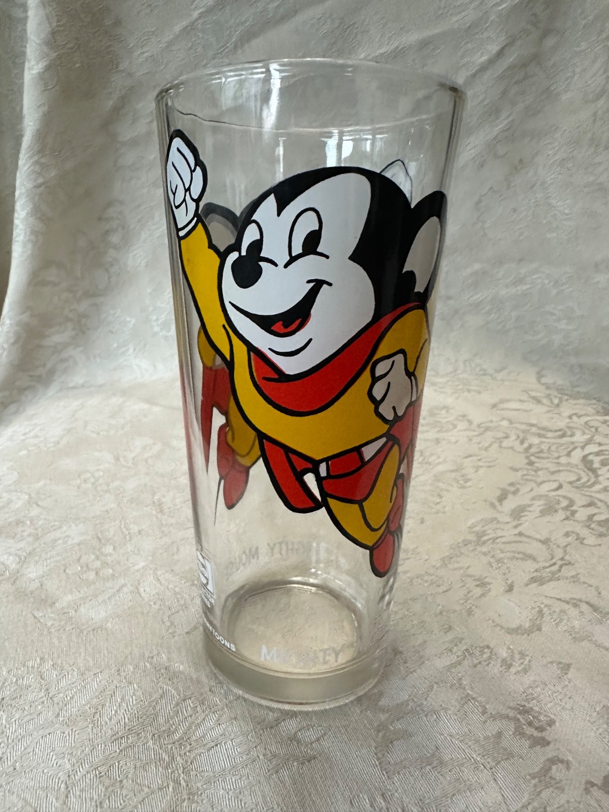 🔥THE ULTRA RARE ~ HOLY GRAIL 1977 TERRYTOONS ~ MIGHTY MOUSE ~ PEPSI GLASS🔥
