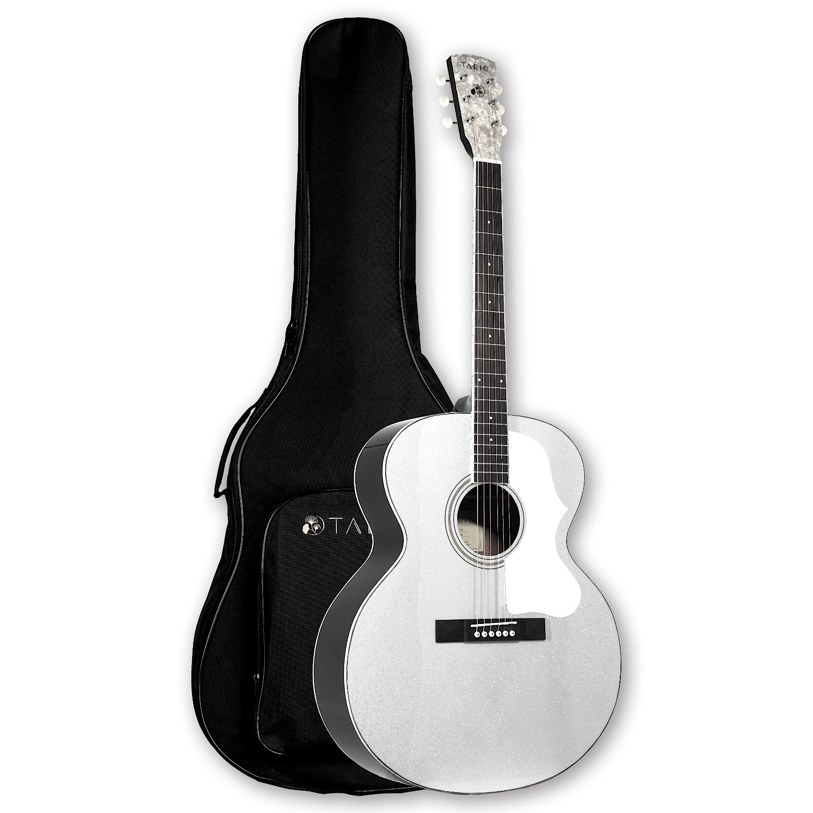 TARIO 42'' Acoustic Antique Jumbo Guitar Solid Spruce Top Mahogany Back and Side TARIO 42'' Acoustic Antique Jumbo Guitar Solid Spruce Top Mahogany Back and Side