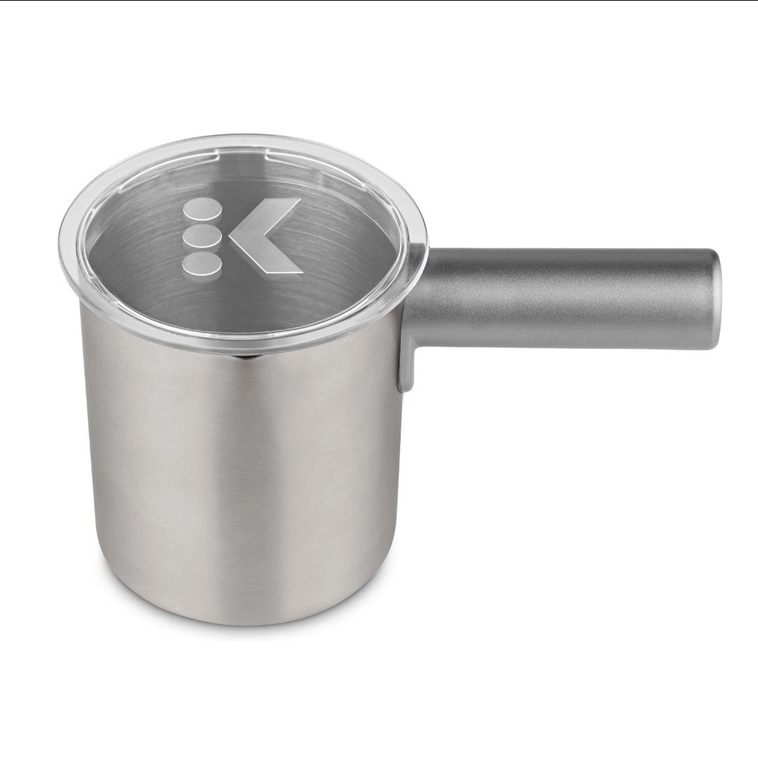 Keurig K-Cafe K84 Frother Cup + Whisk Special Ed. Nickel - New Replacement Tin Keurig K-Cafe K84 Frother Cup + Whisk Special Ed. Nickel - New Replacement Tin