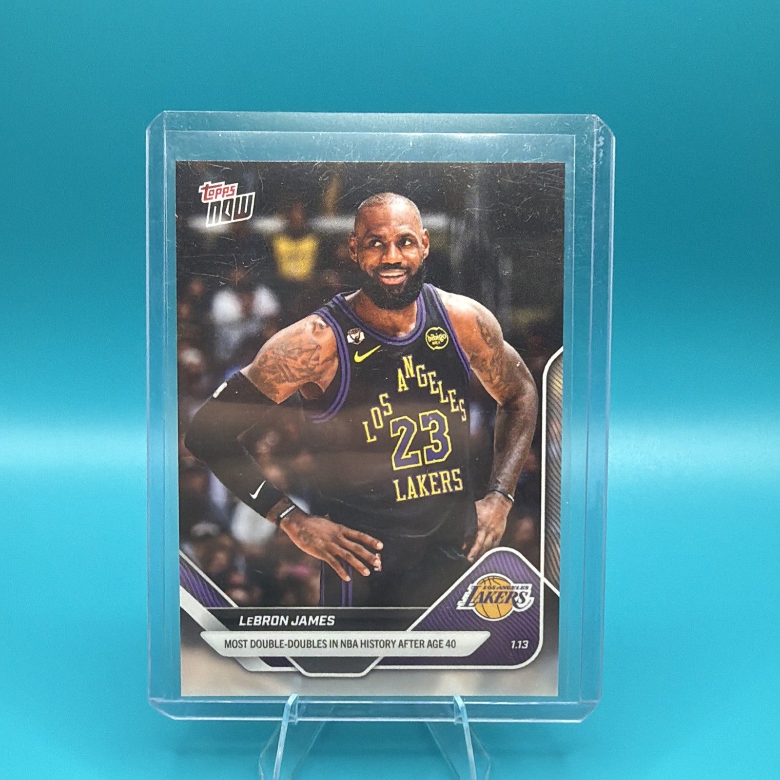 2025-2026 Topps Now LeBron James #128 Lakers 2025-2026 Topps Now LeBron James #128 Lakers
