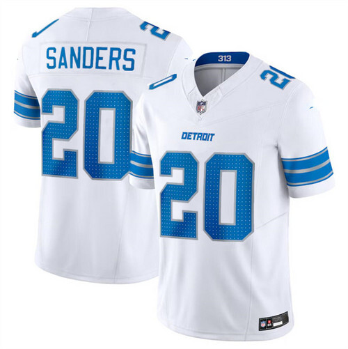 Men's #20 Barry Sanders Black 2024 F.U.S.E. 2nd Alternate Vapor Stitched Jersey Men's #20 Barry Sanders Black 2024 F.U.S.E. 2nd Alternate Vapor Stitched Jersey