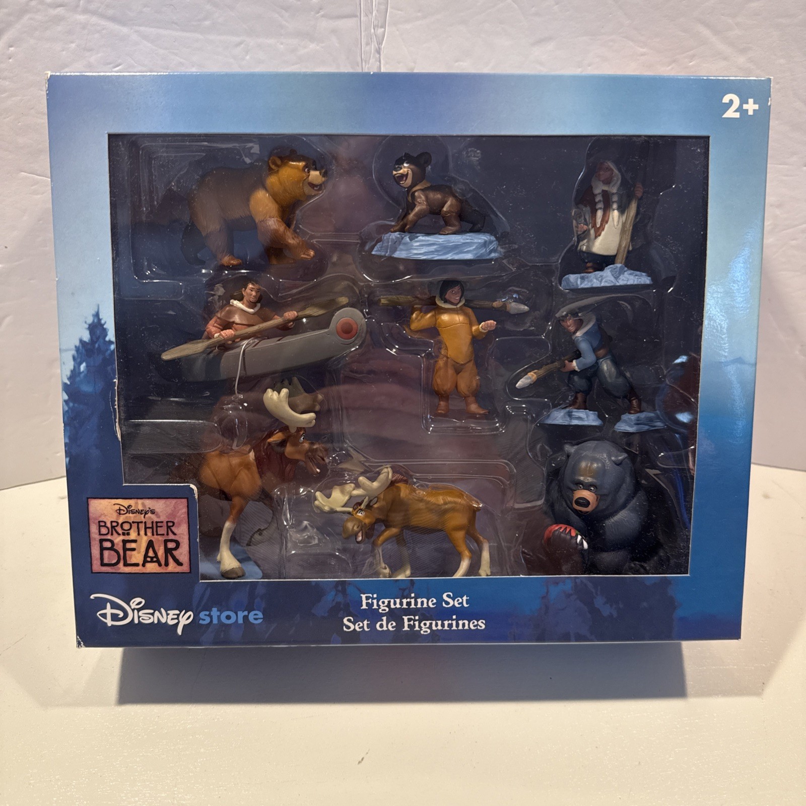 Disney Store Brother Bear Animated Movie Film Toy Boxed PVC Figures Set Disney Store Brother Bear Animated Movie Film Toy Boxed PVC Figures Set