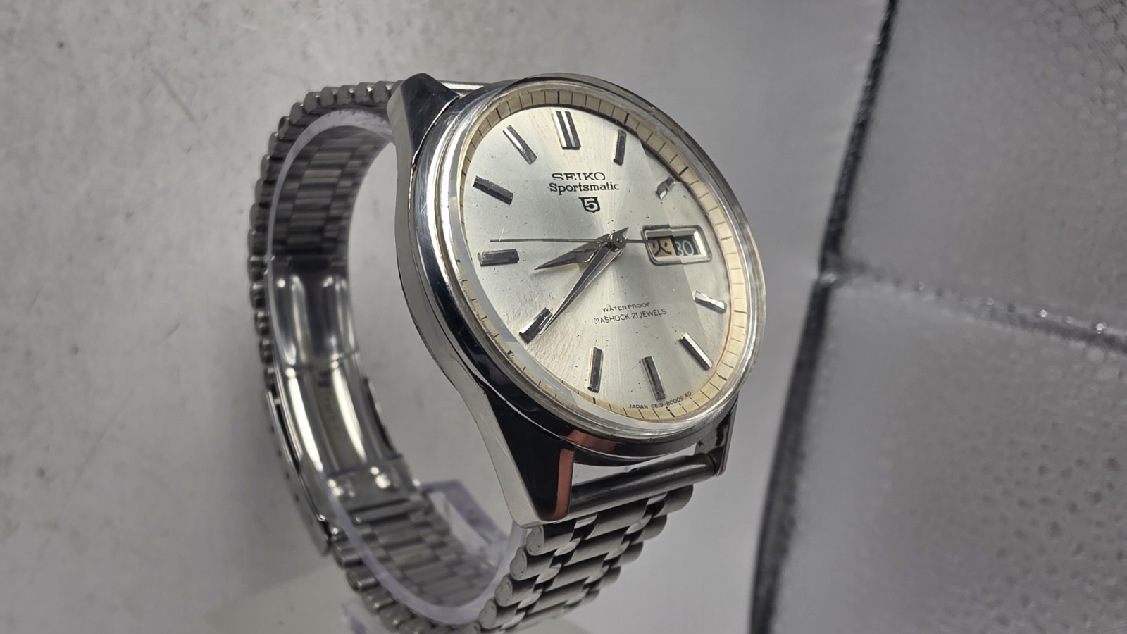 Seiko5 Sportsmatic 6619 8050 Auto  Water Proof Diashock 21J Serviced Multi-facet
