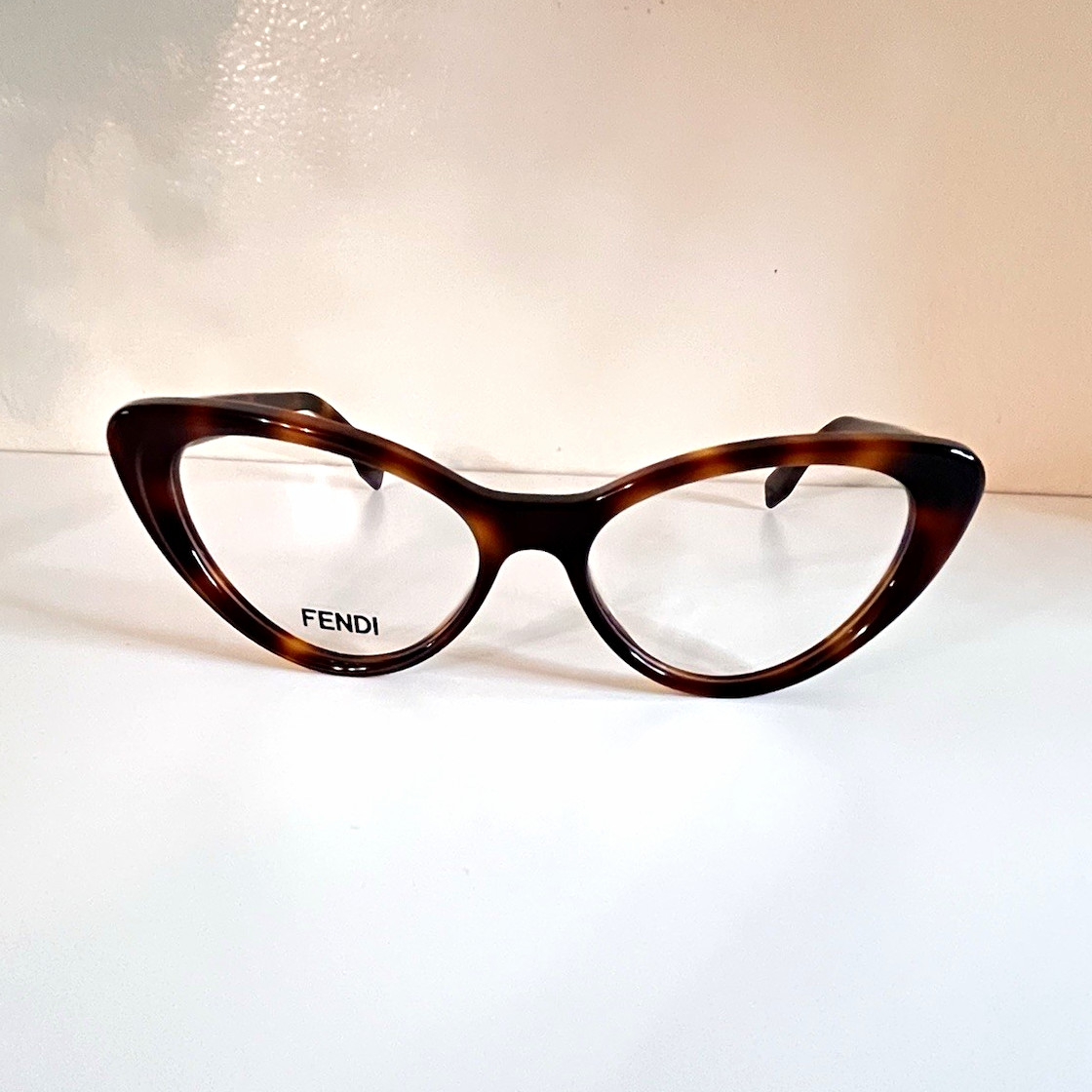 Fendi FES0075I 053 Cat Eye Full Rim Brown Tortoise Plastic Eyeglass Frames Fendi FES0075I 053 Cat Eye Full Rim Brown Tortoise Plastic Eyeglass Frames